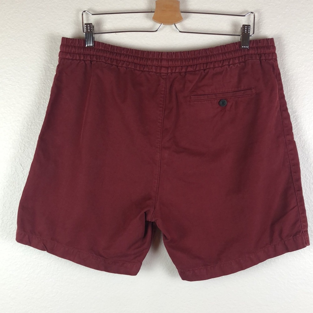 MR P. Slub Linen and Cotton Blend Drawstring Short Sz 34 - Picture 8 of 11